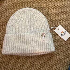 Marine Layer Heavy Porter Knit Beanie, Ivory Heather